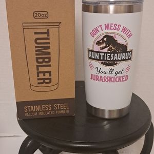 Aunt Gifts Stainless Steel Tumbler New No Tags